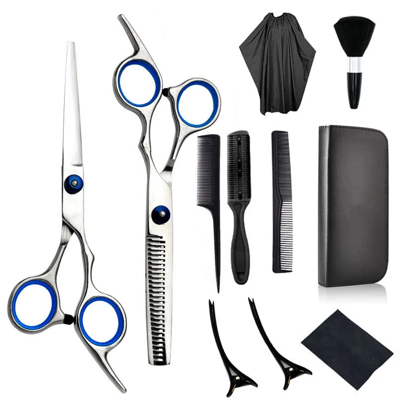 Hairdressing Scissors Kit Hair Clipper Thinning cutting sets For Barber use Hair Scissor set home