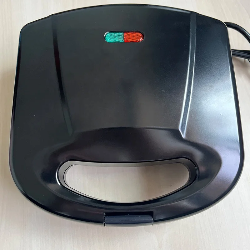 Custom 9 in 1 Portable Electric Waffle & Sandwich Maker New Design Triangle Interchangeable Plates Kitchen Use Logo Customizable