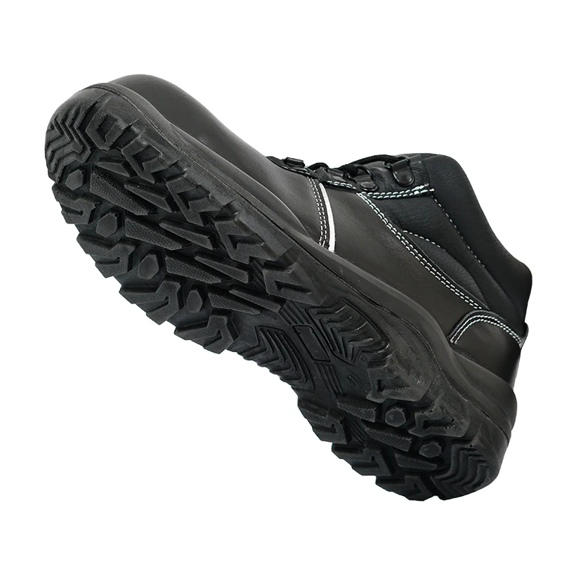 2022 New Arrivals Men Oil Resistant Safety Shoes Industrial Work Safety Boots With Steel Toe