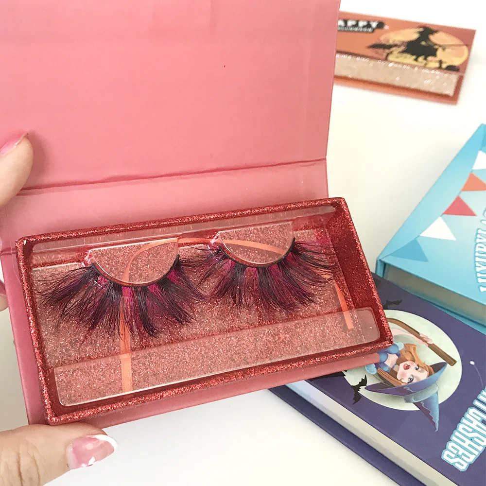 Ready To Ship New Arrival Halloween eyelash packaging boxes coffin eyelash box