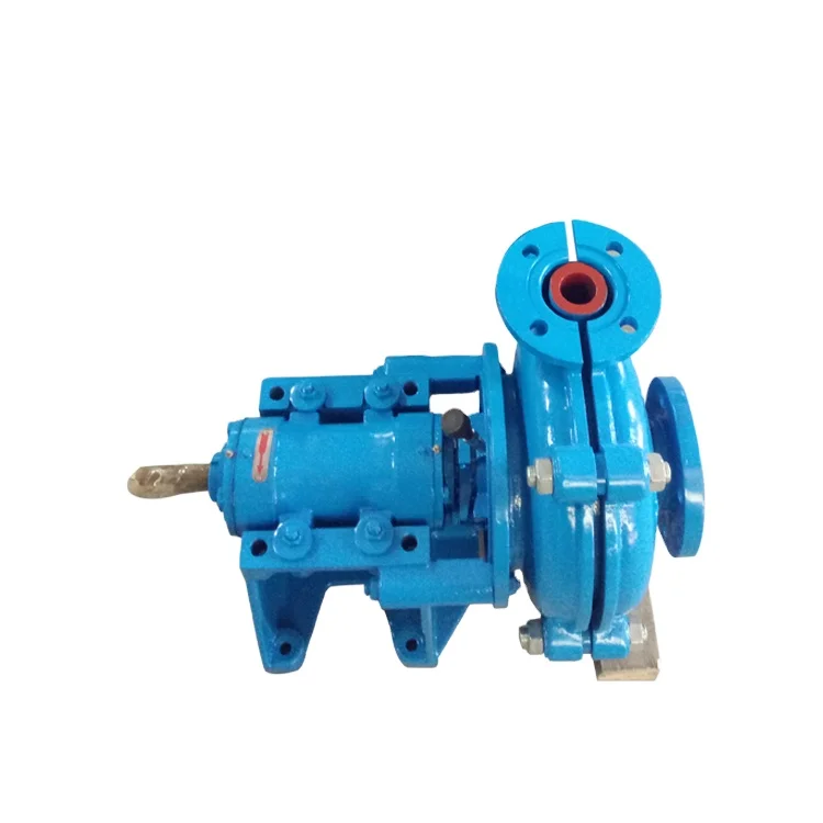 slurry pump 4/3 inch centrifugal slurry pumping machine polyurethane slurry pumps