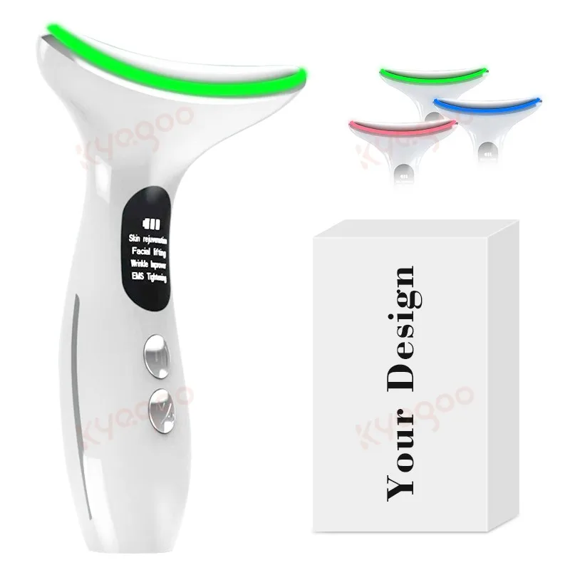 New face and neck care vibration lifting firming anti wrinkle beauty instrument Reduce double chin anti wrinkle remove