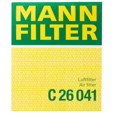  Немецкий оригинальный воздушный фильтр MANN C26041 с сертификатами проверенного поставщика для JUGAR LANDROVER OEM T4A6123