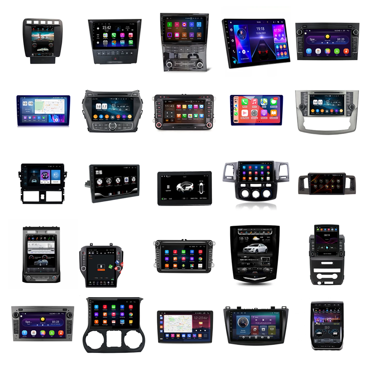 Car frame New hot sale fascia frame Stereo navigation & gps android car radio Bracket Panel android car DVD frame