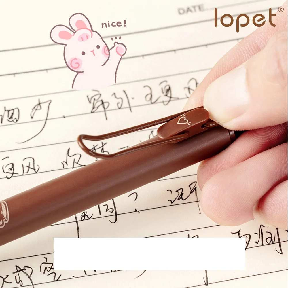 Kawaii Coffee Cappuccino Mocha Black ink Gel Pen Student Stationery School Office Supplies Kids Birthday Gift