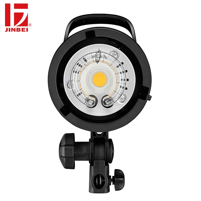 JINBEI DM-5 500Ws портативная студийная вспышка компактный стробоскопический источник света для фотосъемки свет GN72 осветительная головка 110V 220V беспроводной пульт дистанционного