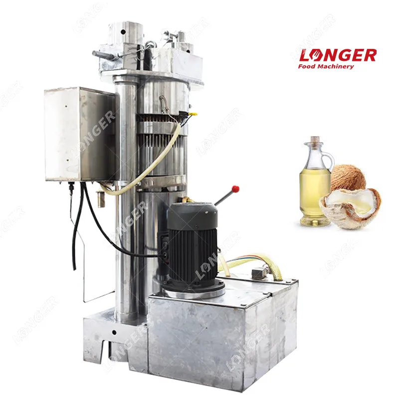 Commercial Factory Price Cotton Black Seed Olive Oil Cold Filter Squeezing Machinery Sesame Soybean Hydraulic Oil Press Machine