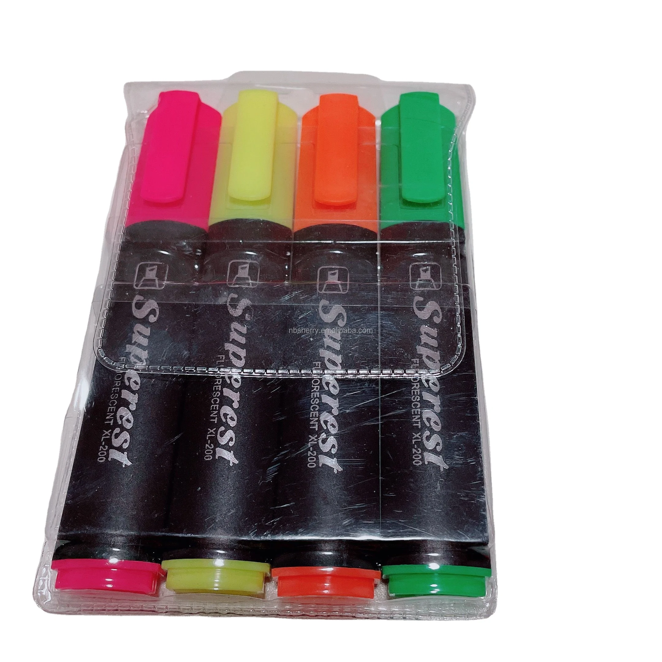 Factory hot sale many style shape highlighter marker pen