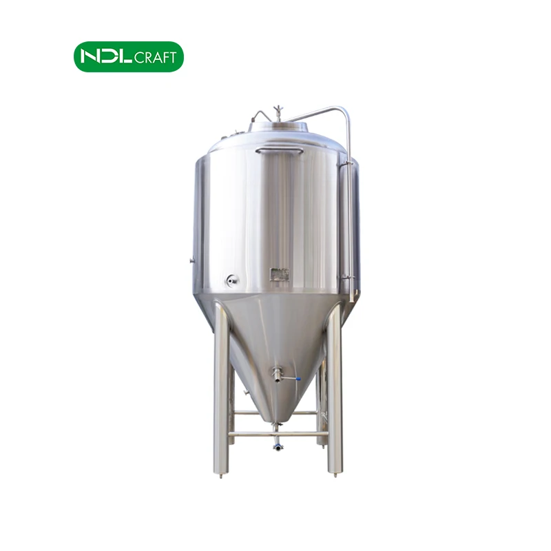 Jinan beer fermenter tanks industrial fermentation conical jacket fermrnter system