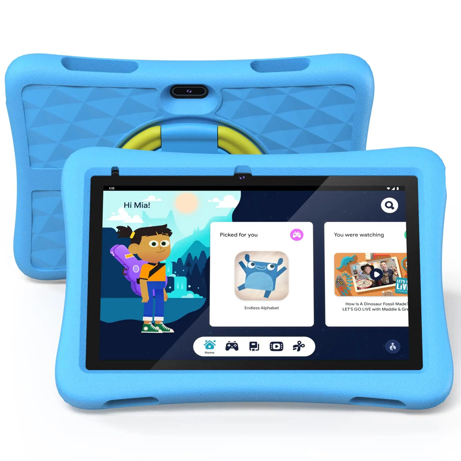 Android Tablet Pc  Kids Educational Eye Protection Mode  2GB RAM 32 GB Android 12 Kids Tablet
