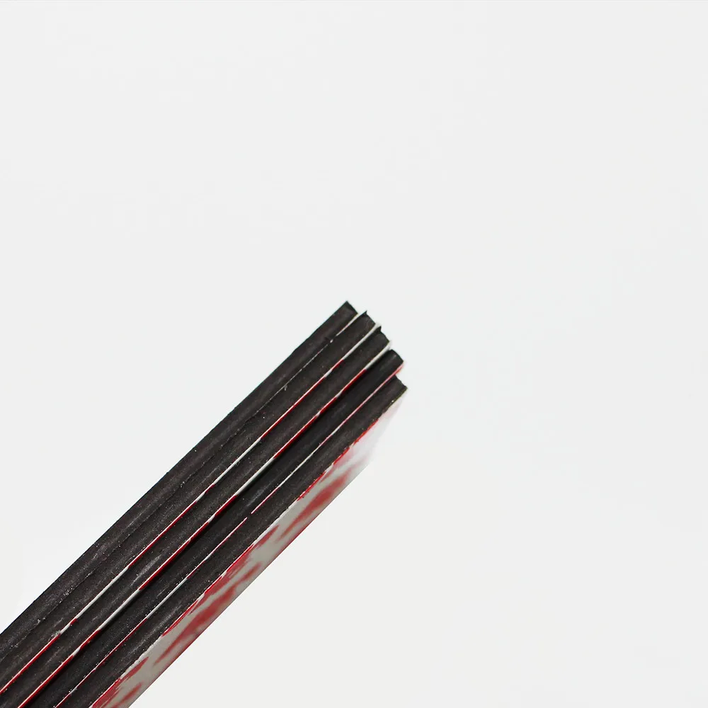 Custom Die Cut Soft Flexible Magnets with 3M Adhesive Backing