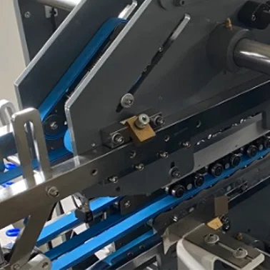 ZH-1100 Folding Gluing Machine Straight line-double side-lock bottom