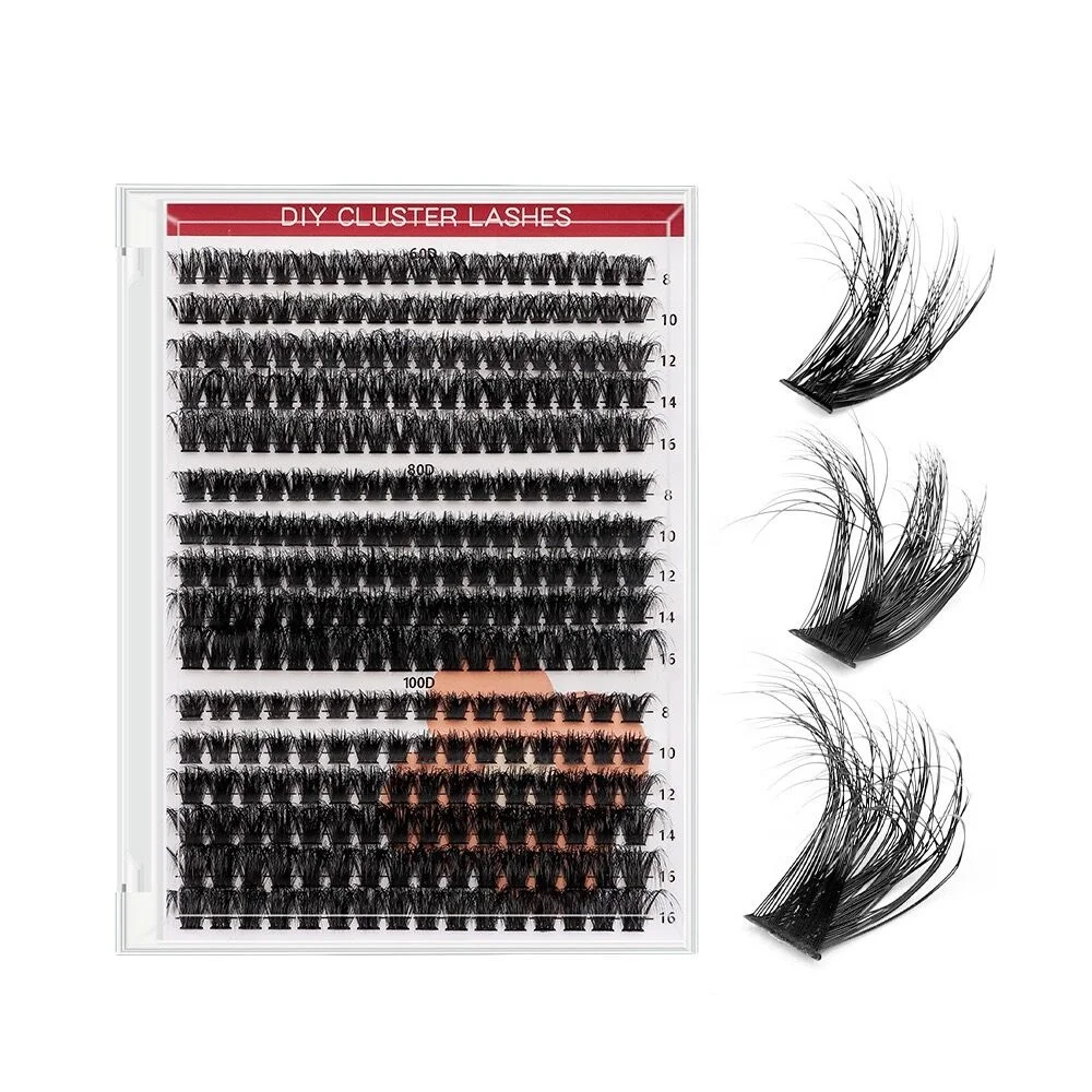 Hand Made Bond Seal Applicator Diy Lashes Eyelash Extensions Pre Cut 8-16 Lash Extension Kit Diy Lash Extension Kit 60D 80D 100D