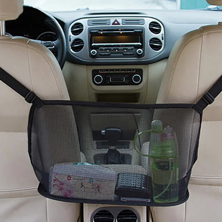 Car Auto Back Rear Trunk Seat Elastic String Net Mesh Storage Bag Pocket Cage