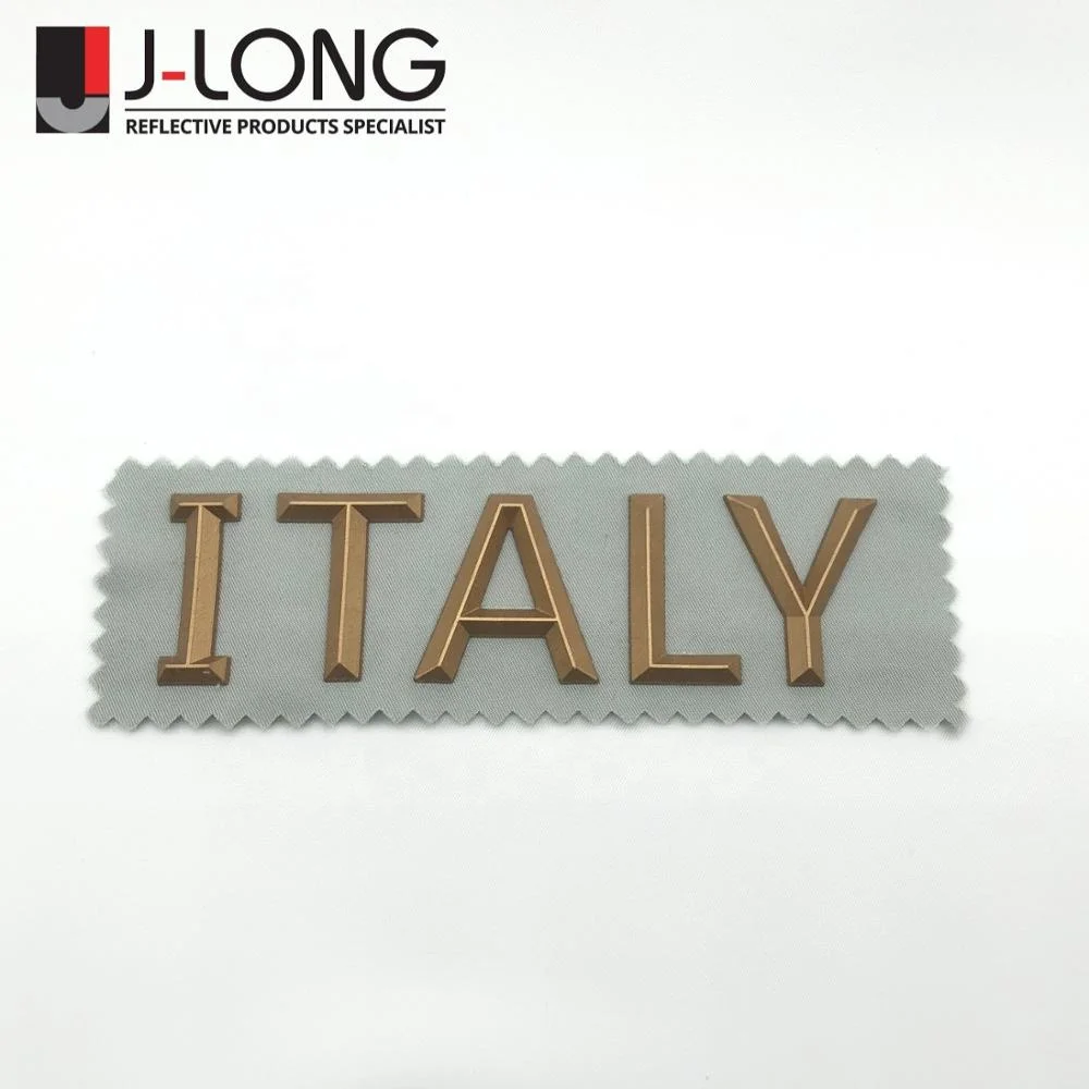 Soft Hand-Feel Customised Design Rubber-Like Matte Silicone 3D Mold Heat Transfer Logo Label