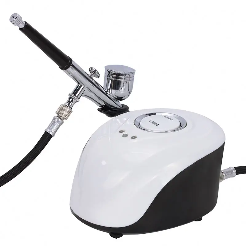 BS-103 Airbrush Mini Beauty Facial Oxygen Compressor Makeup Cordless Air Compressor Airbrush