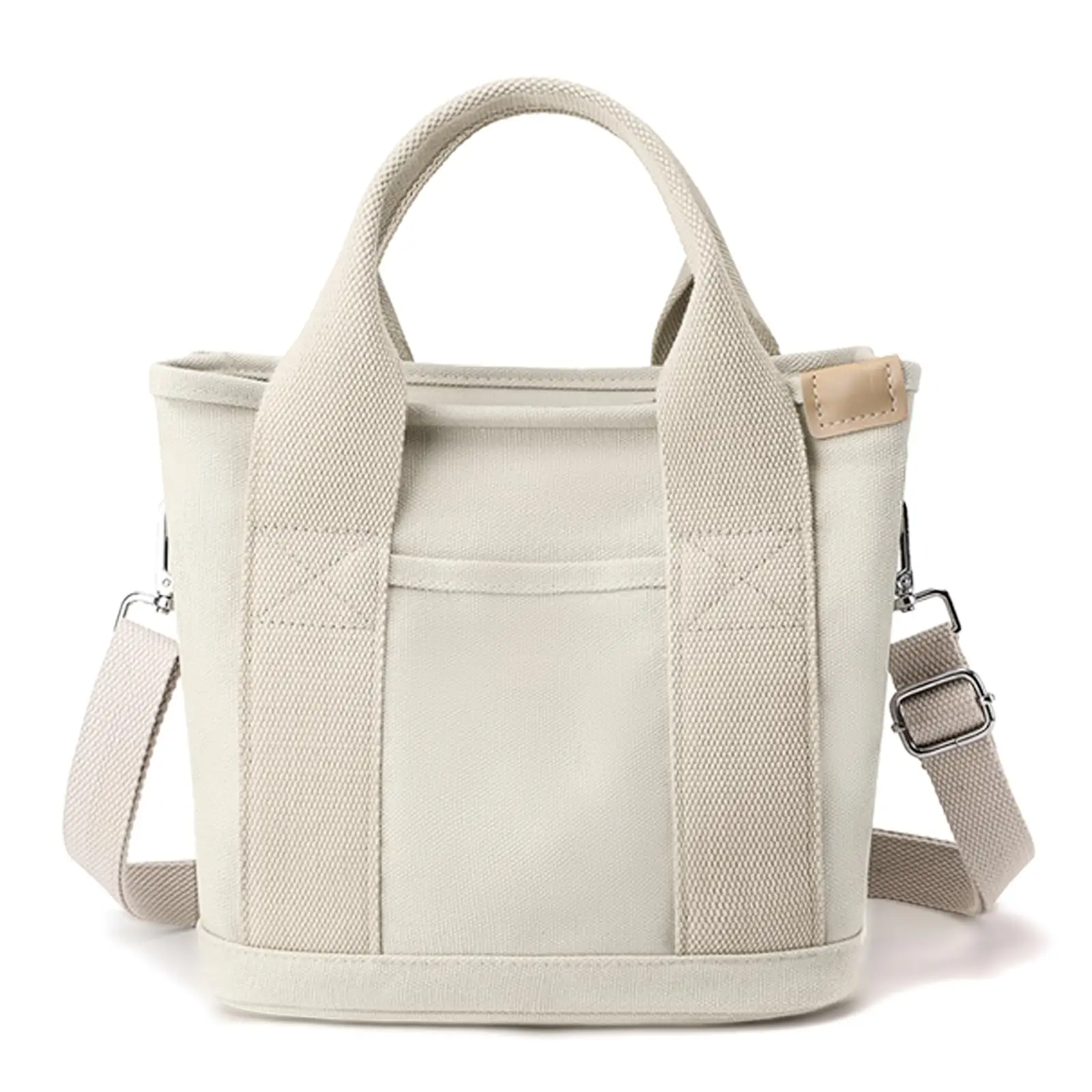 Custom Canvas pattern Tote bags Fabric Reusable Portable Shoulder Bag Multiple Storage shopping bag