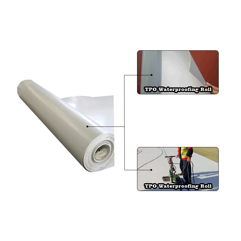 Универсальный и многофункциональный TPO водонепроницаемый спиральный материал для различных областей во всех регионах мира