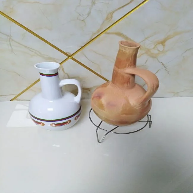 Hot sale Eritrean Ceramic Jebena coffee ceremony fire resistant