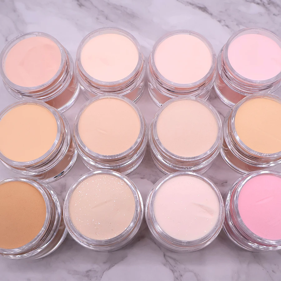 Wholesale Highly Pigmented Custom logo butter smooth acrylic powder