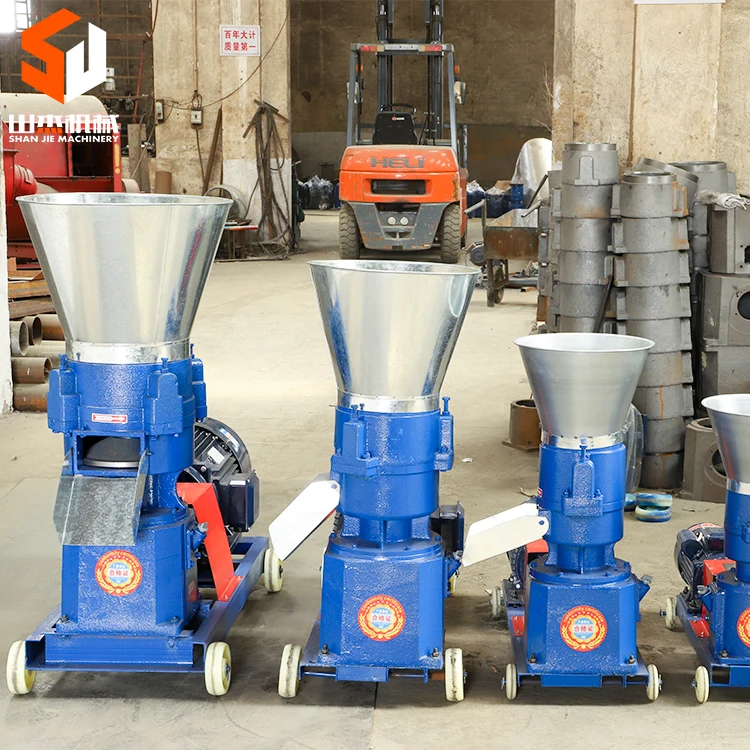 small scale diesel engine floating fish feed meal pellet machine for