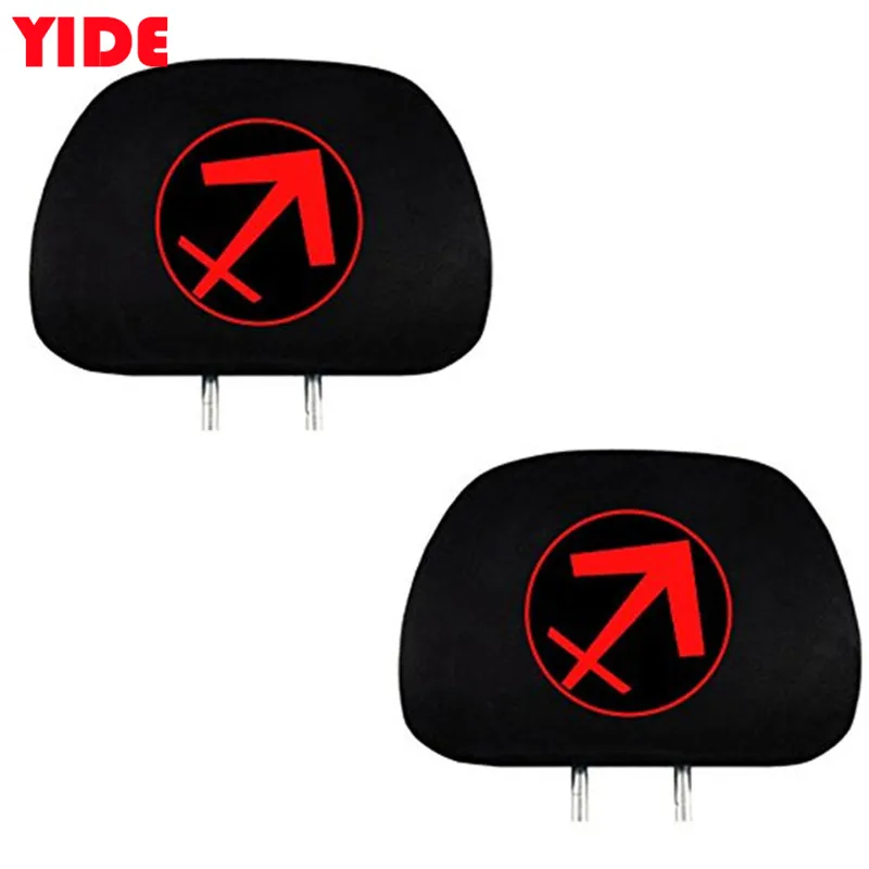 2024 England Car Head Rest Cover Auto Car Headrest Cover In UK Flag Custom Logo Car Seat Head Cover With National Flag