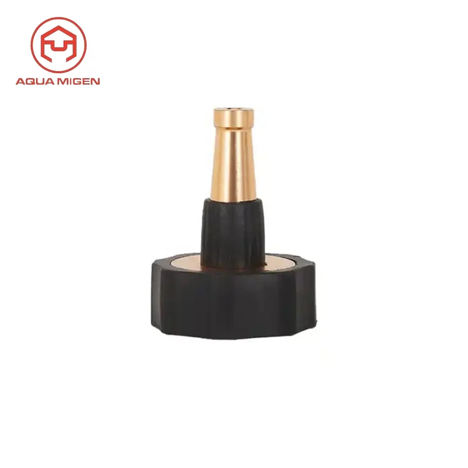 Solid Brass Variable Flow Controls Garden Hose Nozzle