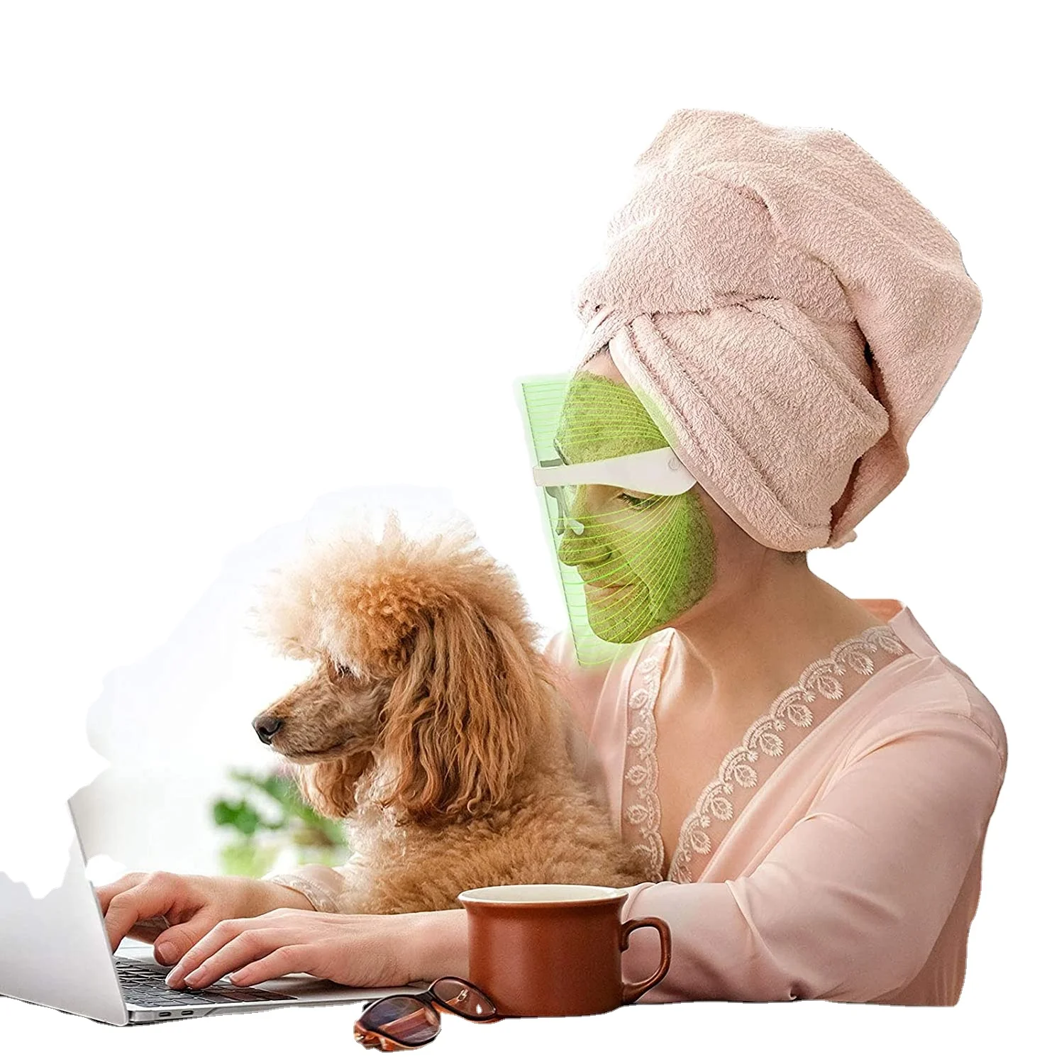 7 Colors Led Phototherapy Beauty Mask Led Facial Machine Light Up Therapy Led Face Mask