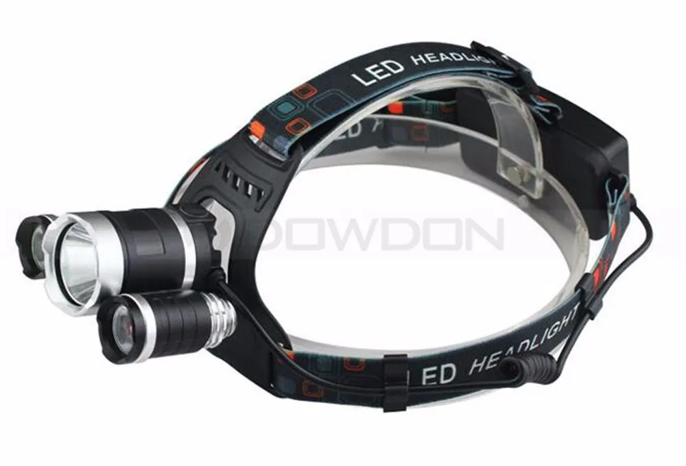 T6 LED Rechargeable Headlamp LED USB HeadLight