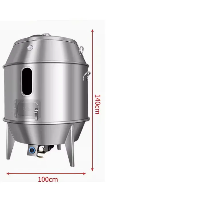 Chinese Vertical Chicken Duck Roaster Oven Gas Charcoal