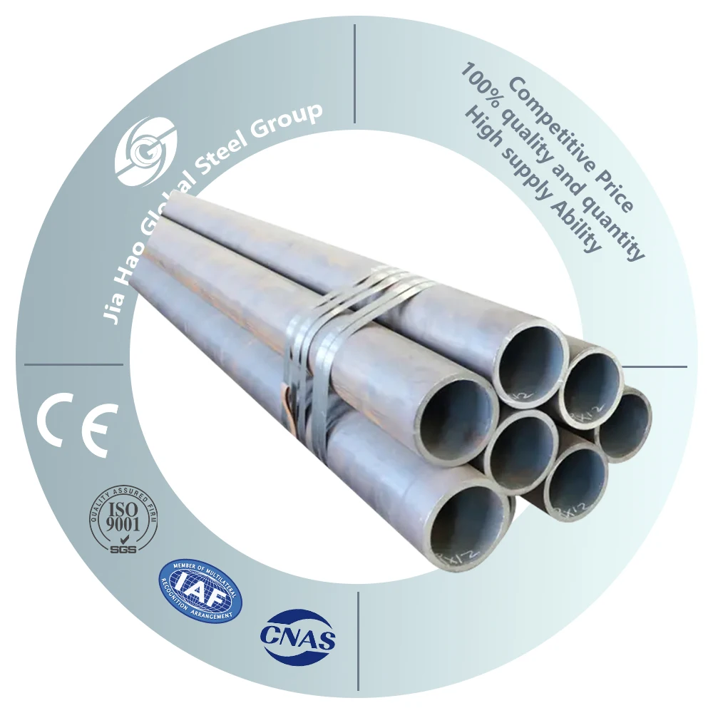 Q195 Q235 Q355 grade B GI welded pipe round black seamless carbon steel pipe