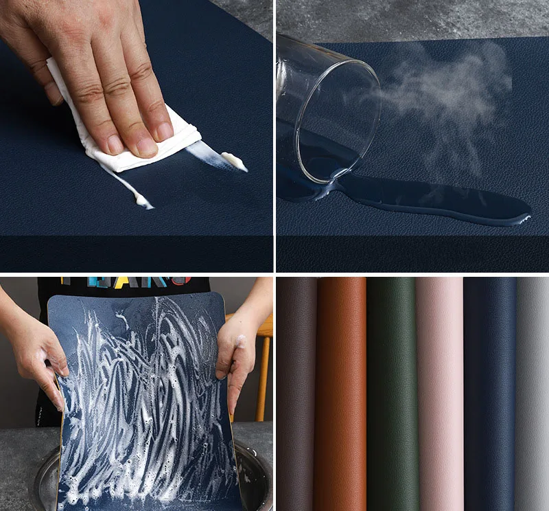 New Arrival High Quality Decorative PVC Placemat Heat Resistant Leather Product