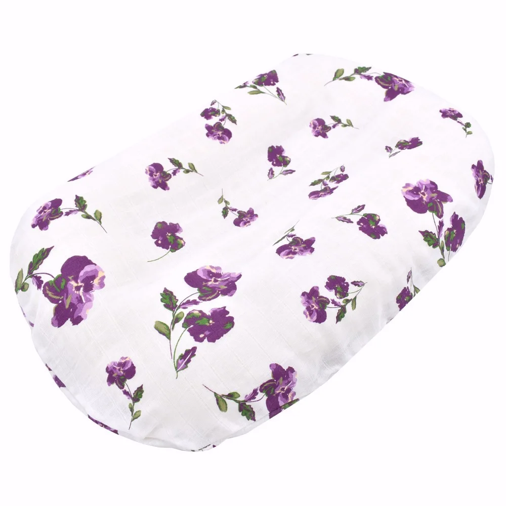 Ready To Ship Organic Bamboo Cotton Newborn Lounger Cover Removable Baby Bed cover