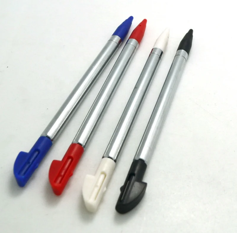 4 Colors Retractable Extendable Screen Touch Pen Stylus For Nintendo 3DS XL LL Game Accessories