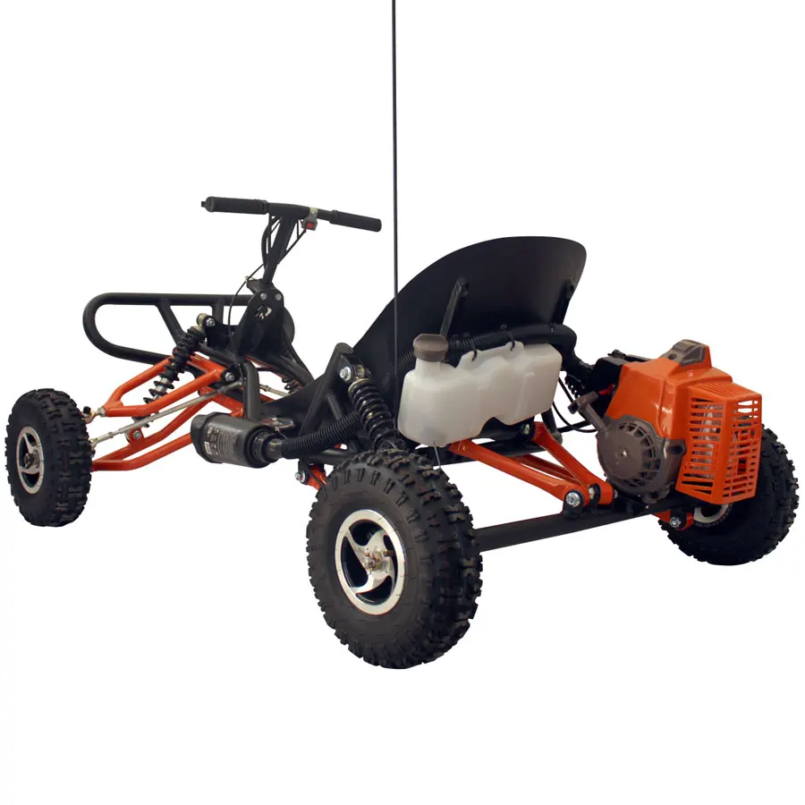Enjoy outdoor drifting 63cc four wheels on suspension fun mini go karting
