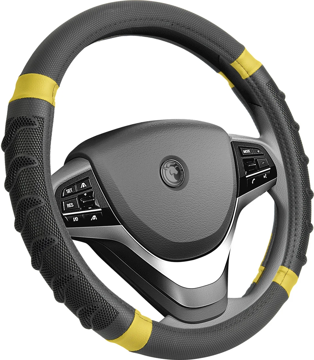 MELCO для Ford - F150 F250 F350 Expedition (15 5-16 дюймов-черный + Grey) крышка рулевого колеса автомобиля