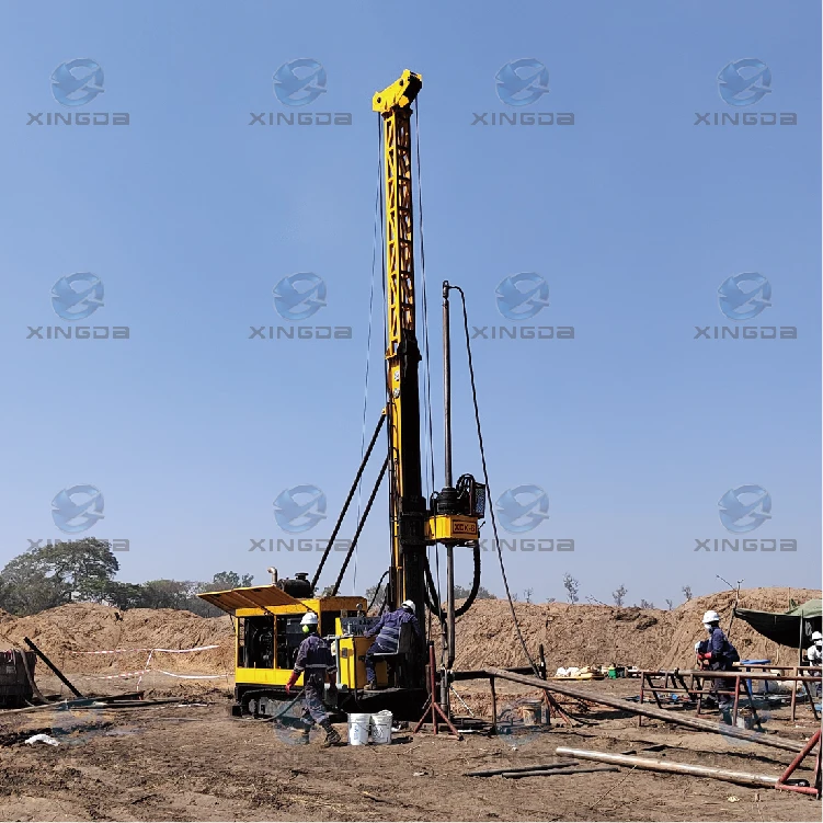 Hydraulic mountain Core Drilling Rig XDX-6 wire line huang hai rock core drilling machine
