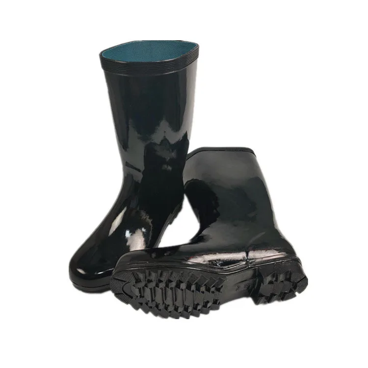 LZYZ Custom LOGO Wholesale wellies work water boots rubber riding boots rain boots
