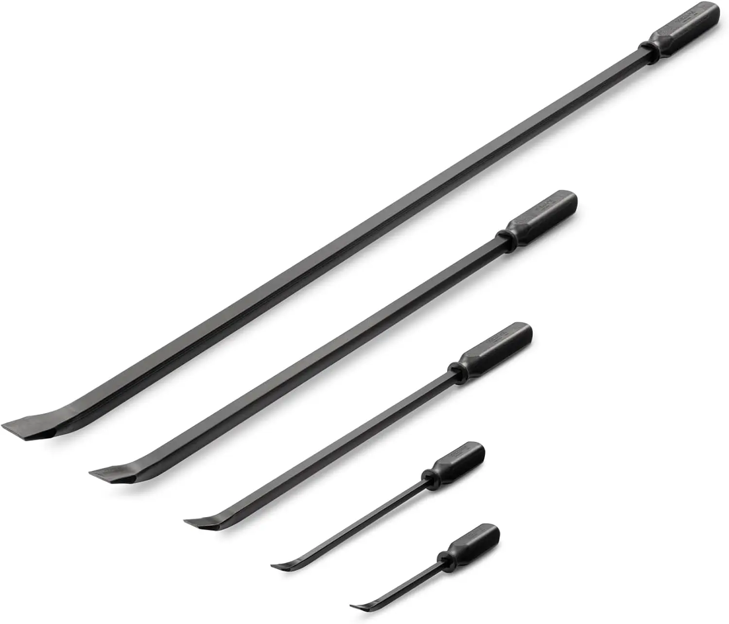 heavy duty 36 Inch metal steel multi forged tip rescue fire Angled End Handled Pry Bar Set