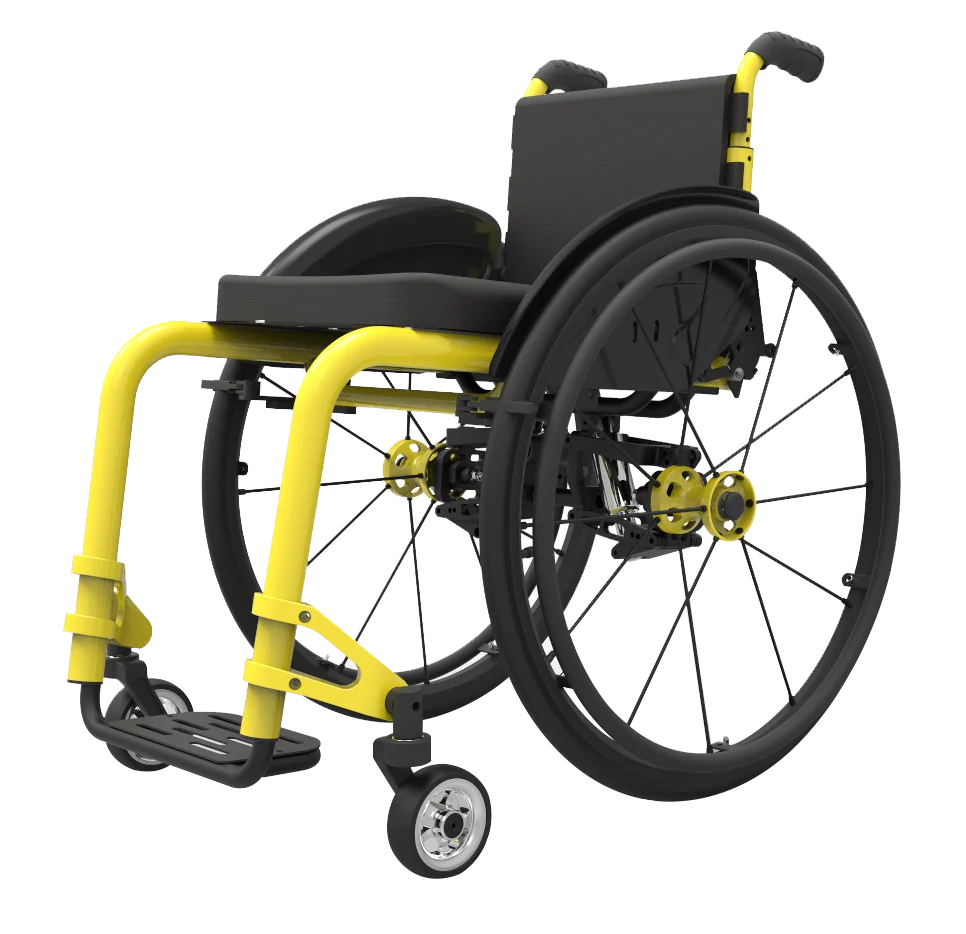 High quality ultralight folding aluminum active sport manual wheelchair