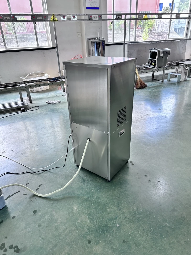 Freestanding Electric Water Cooler Stand Type Cold Dispenser with IR Sensed Bottle Filler Touchless Handfree for Household Use