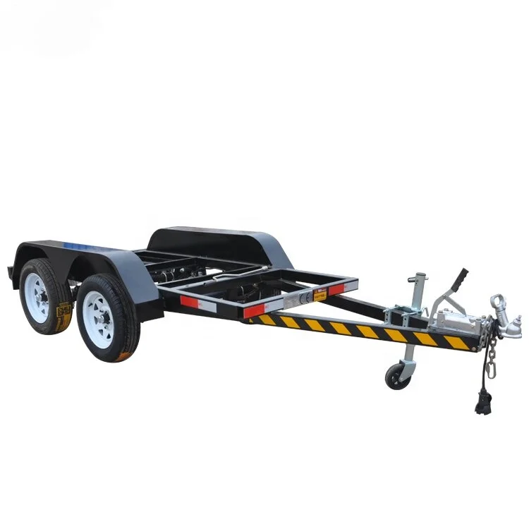 Small Equipment Trailer Chassis  Generator Trailer Frame Customized
