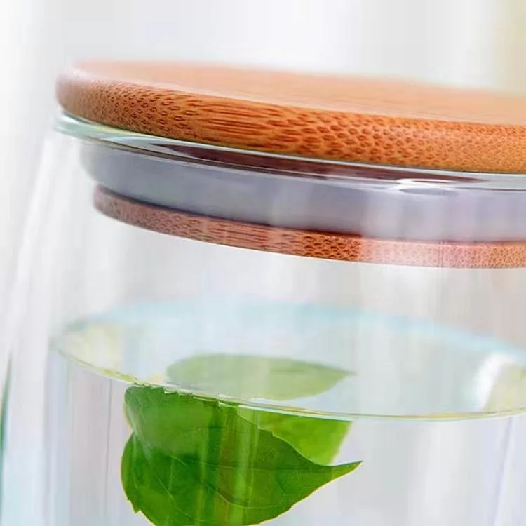 Hot Sale Heat Resisting Borosilicate Clear Glass Double Wall Glass Espresso Coffee Mugs