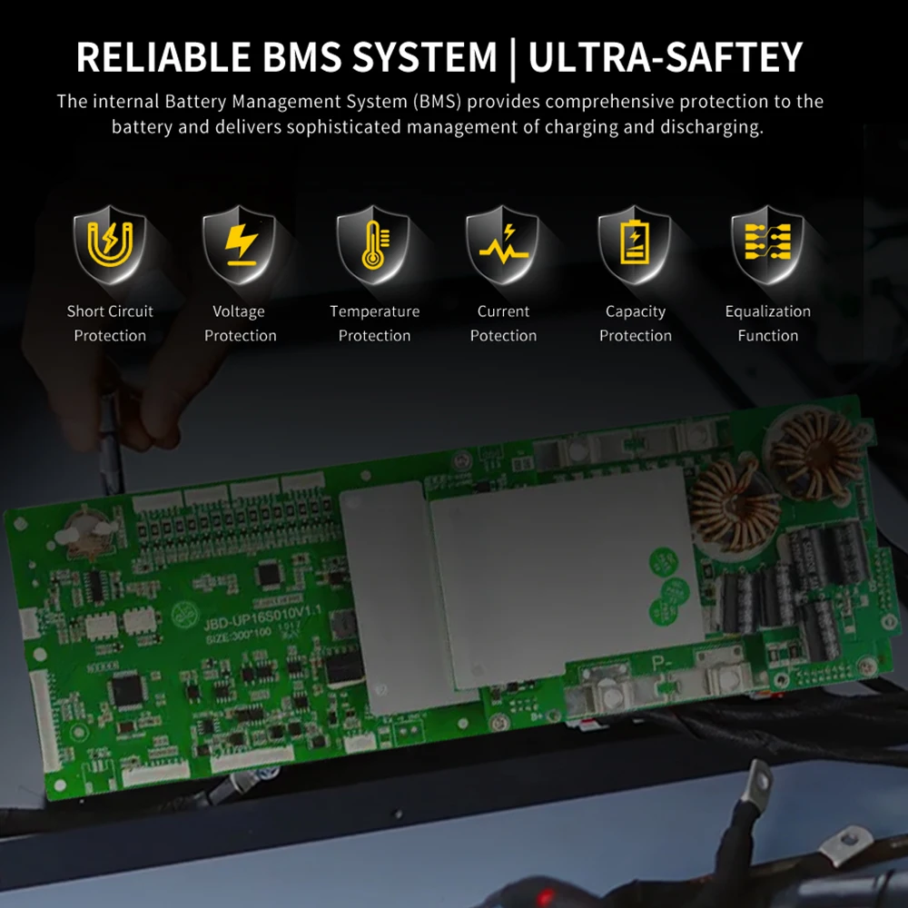 48V 100Ah Lithium iron Phosphate Battery Rack Mounted 51.2v 5kWh Solar ESS ON Off Grid Indoor and Outdoor Energy Storage System