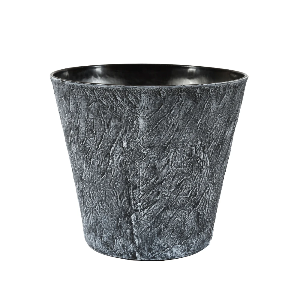 High quality indoor garden round plastic plant flower pots