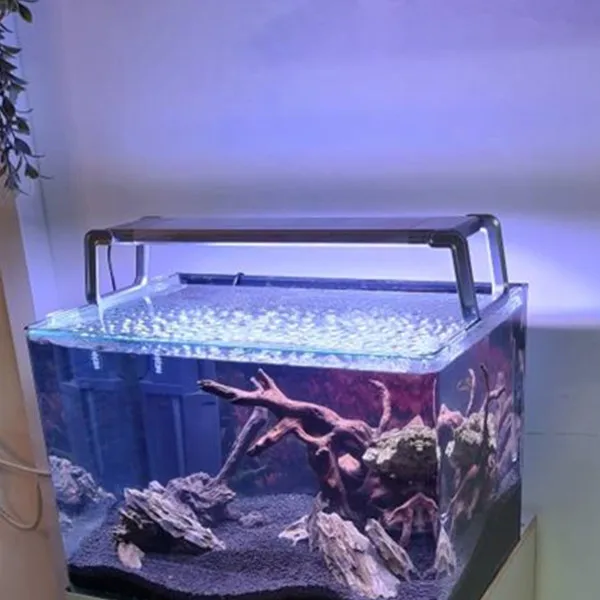 120cm 48inch 60w led light for aquarium dragon 10 levels dimmable Fullspectrum with high color rendering index >90Ra