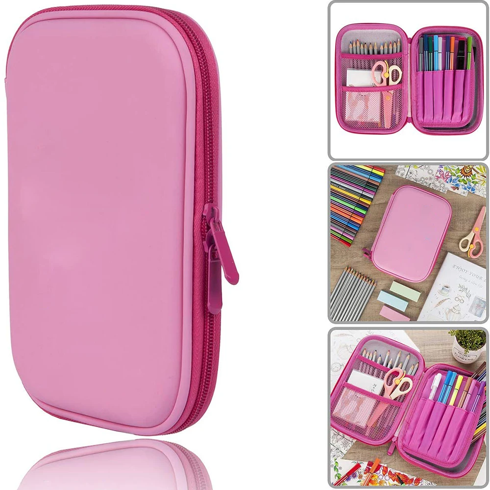 EVA Hard Shell case Pen Pencil Organizer School Stationery Holder for Boys and Girls