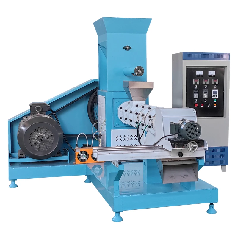 Farm use Pet Rabbit Cat Dog animal snack Food Extruding machine/floating Fish Feed Granulator extruder production line