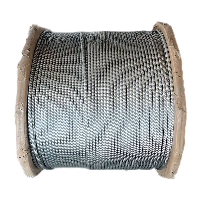 China Steel Wire Rope Supplier Galvanized 7x19 12mm