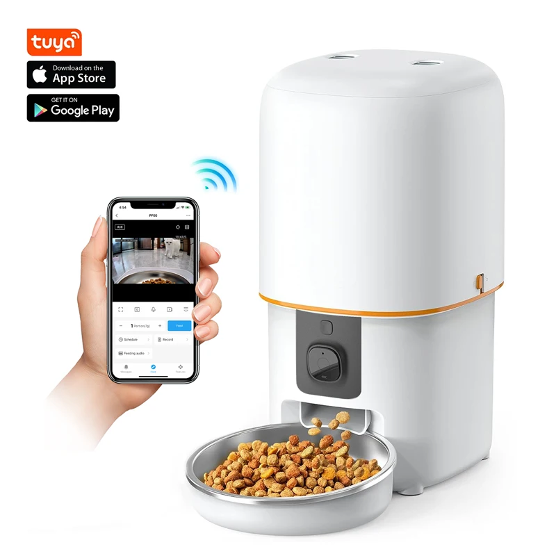 Wifi Smart Automatic Auto APP Pet Feeder Comedero Alimentador Para Perro Gato Mascotas Microchip Bowl Dog Food Dispenser For Dog
